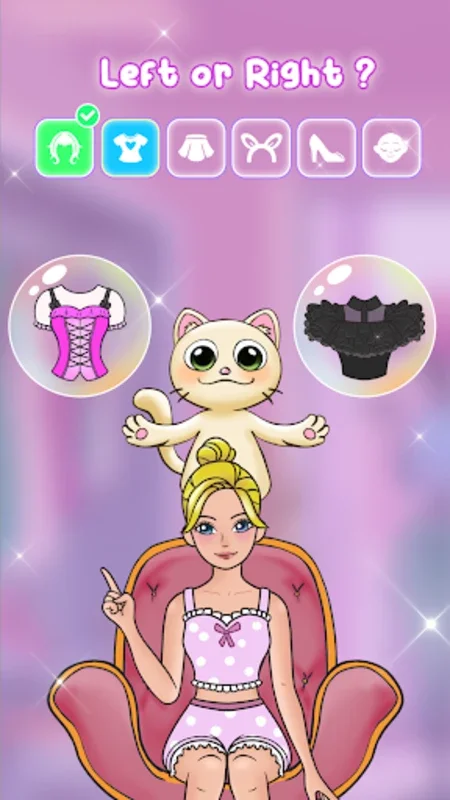 Left Or Right: Dress Up Diary for Android - Download the APK from AppHuts