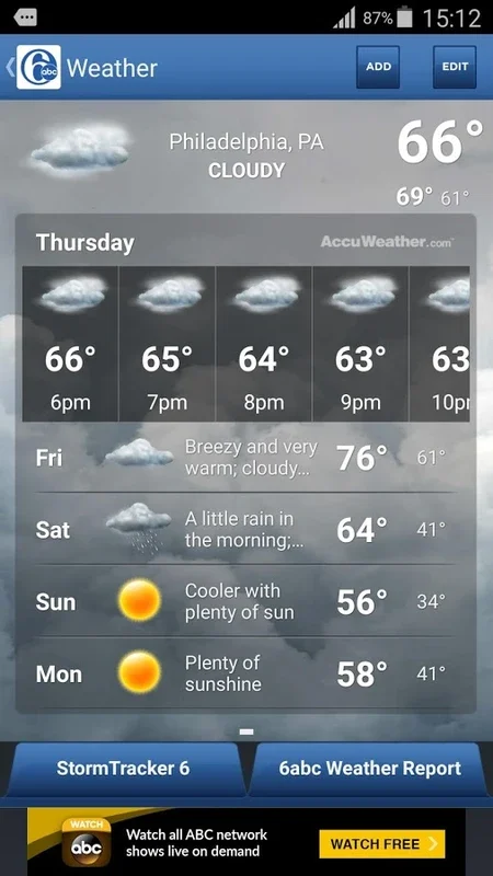 6abc Philadelphia for Android - Get Local News and Weather