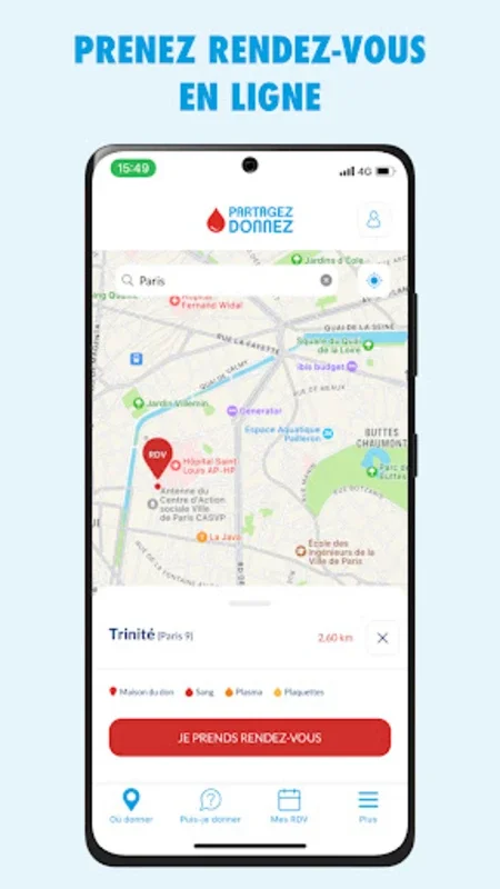 Don de sang for Android - Streamline Blood Donation with AppHuts