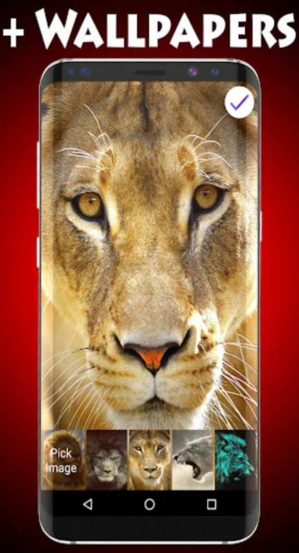 Lions Lock Screen for Android - Secure Your Device with HD Lion Wallpapers