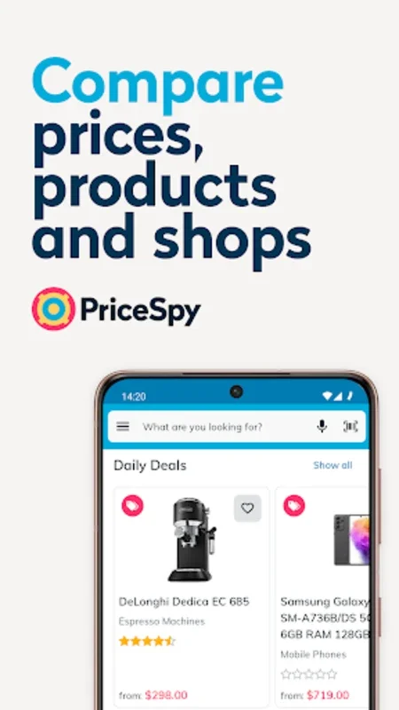 PriceSpy for Android - Smart Shopping Made Easy