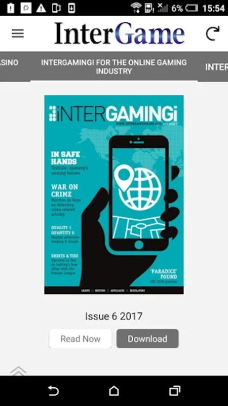 InterGame for Android: Insights for the Gaming Industry