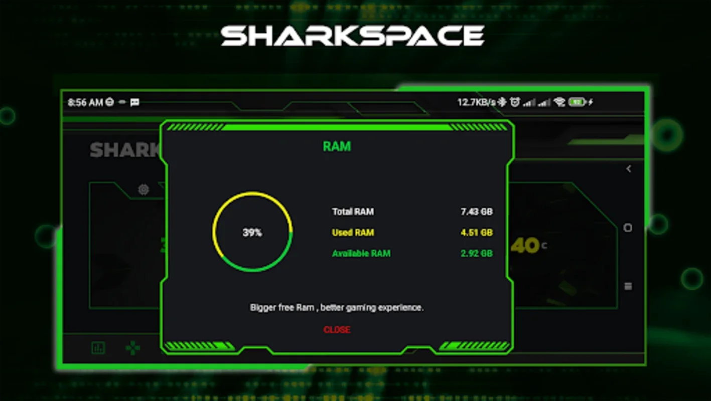 SharkSpace - Game Turbo for Android: Boost Your Gaming