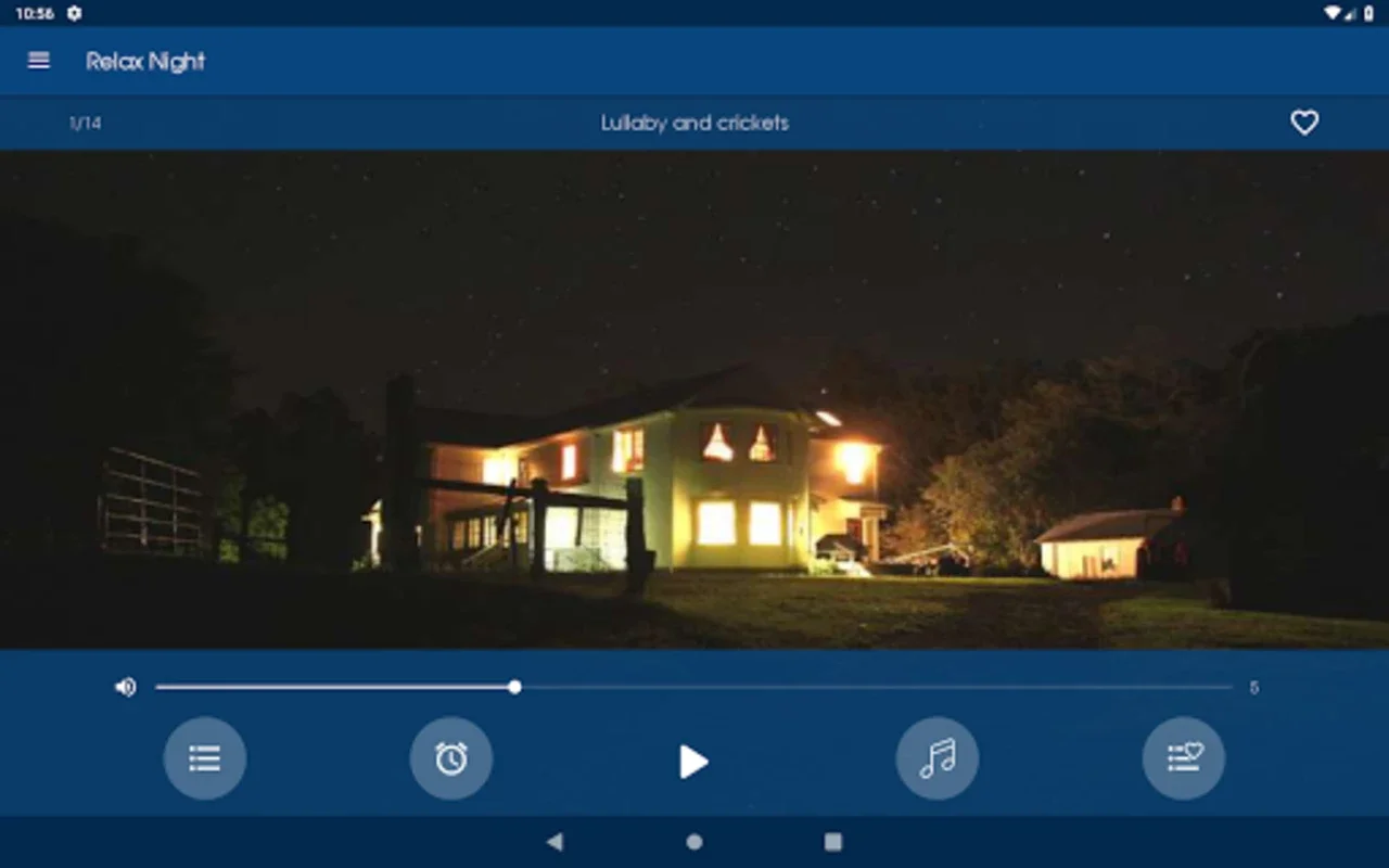 Relax Night for Android - Soothe Your Sleep with Nature Sounds