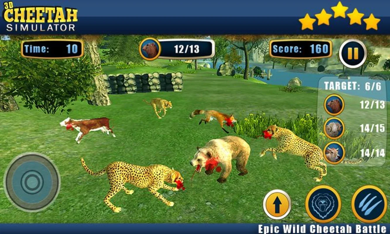 Real Cheetah Attack Simulator for Android - Thrilling Gaming Experience