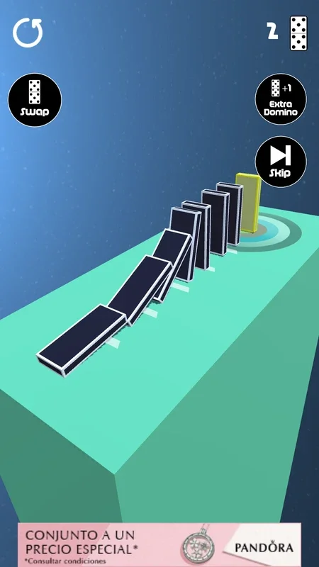 Domino City for Android - Engaging Domino-Building Fun