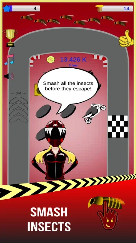 Combine Motorcycles - Smash Insects for Android: Merge & Earn