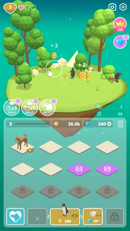 Merge Safari for Android - Fill the Island with Animals