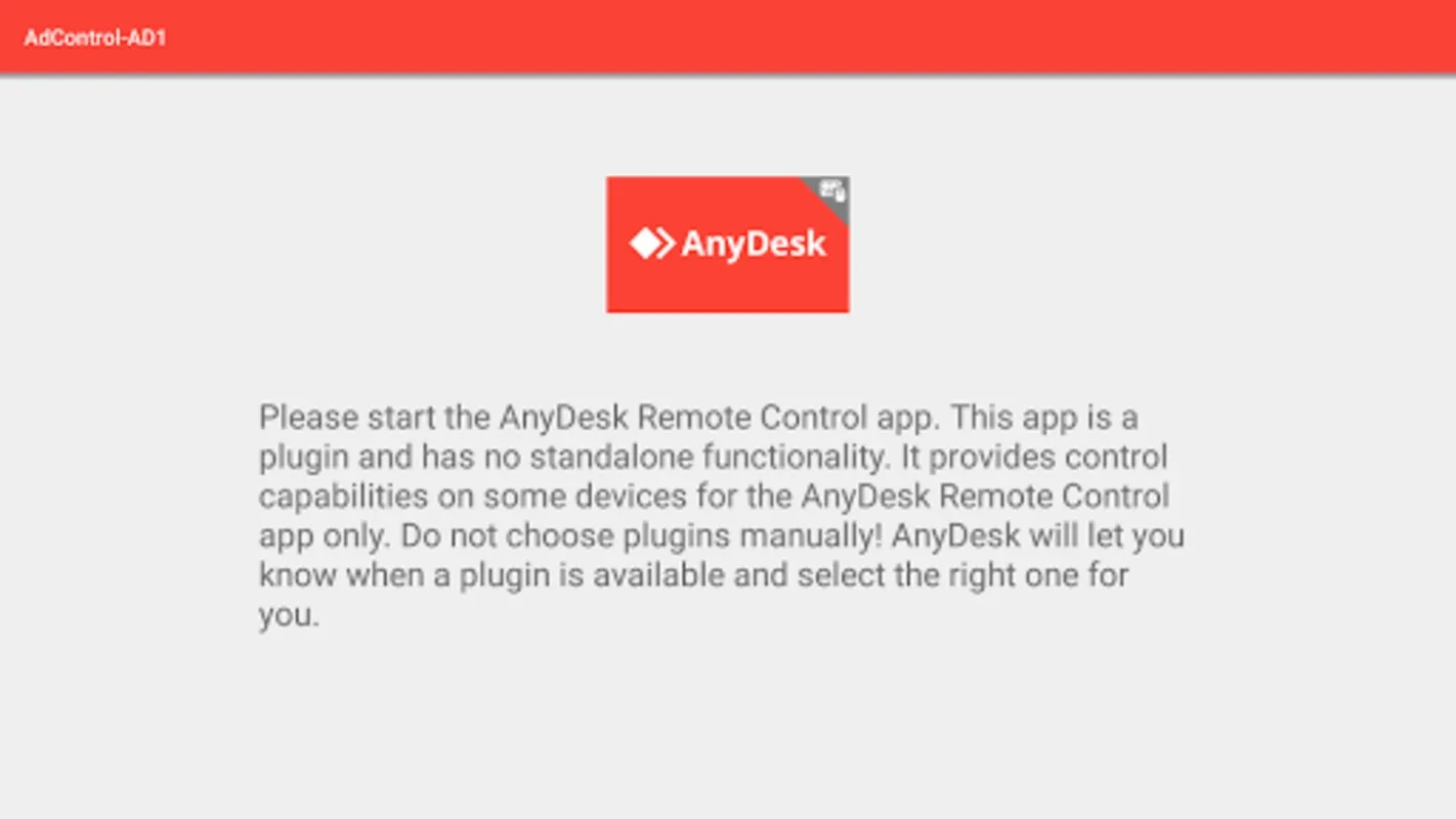 AnyDesk plugin ad1 for Android: Enhanced Remote Device Control