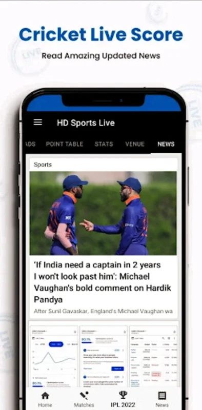 HD Sports - Live Cricket Score for Android: Real-Time Updates