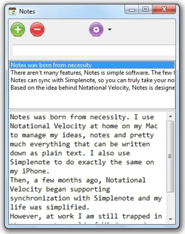 Notes for Windows - A Free Note-Taking App