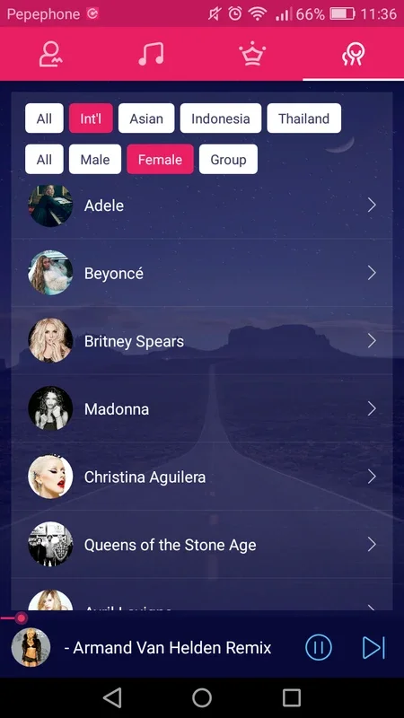 MusiCool for Android - Great Music Experience