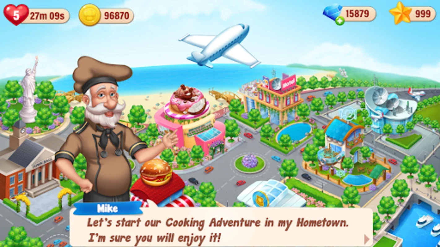 Cooking Games A Chef's Kitchen for Android - No Downloading Needed