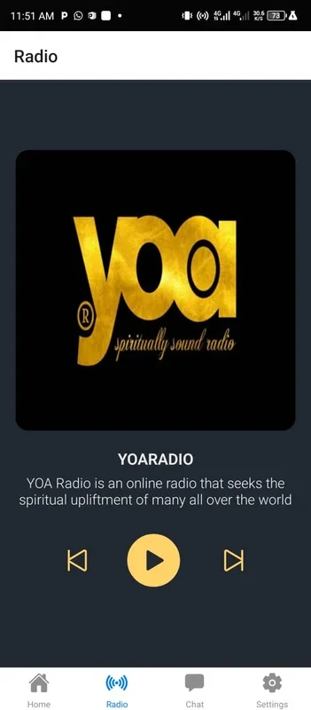 YOARADIO for Android - Spiritual Broadcasting Platform