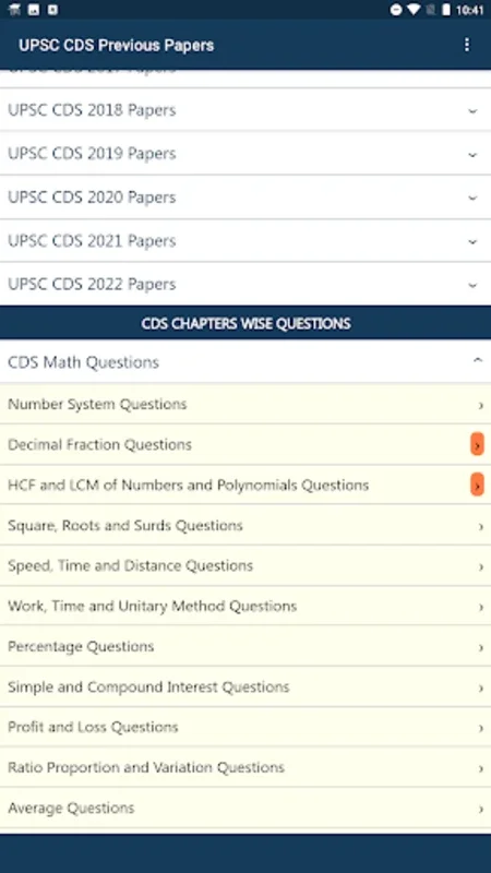 UPSC CDS Practice Papers for Android - Comprehensive Exam Prep