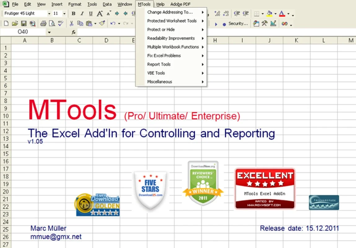 MTools Ultimate Excel Tools for Windows - Enhance Excel Capabilities