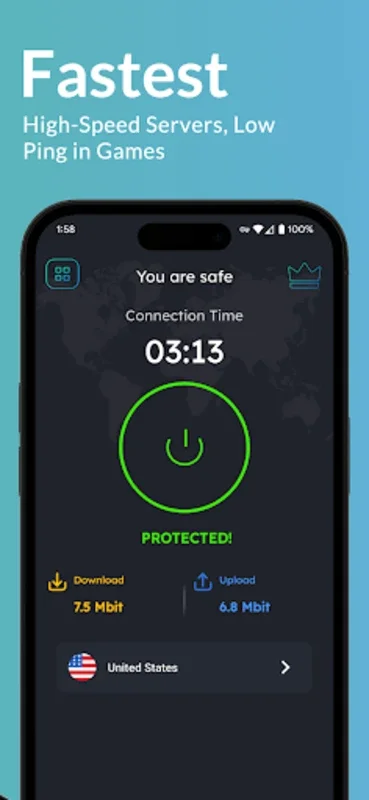 UAE VPN Plus for Android - Secure Unrestricted Access