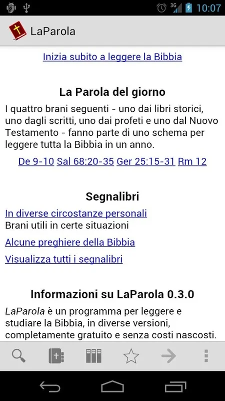 LaParola for Android - Enrich Your Bible Study