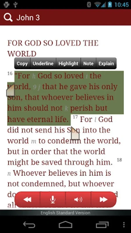 eBible for Android: A Great Way to Read and Listen to the Bible