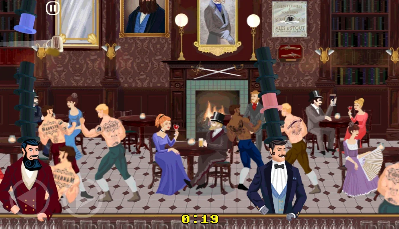 Max Gentlemen for Android - Play and Stack Hats