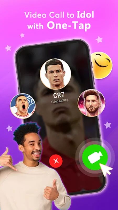 Idol Prank Video Call & Chat for Android - Fun Prank App