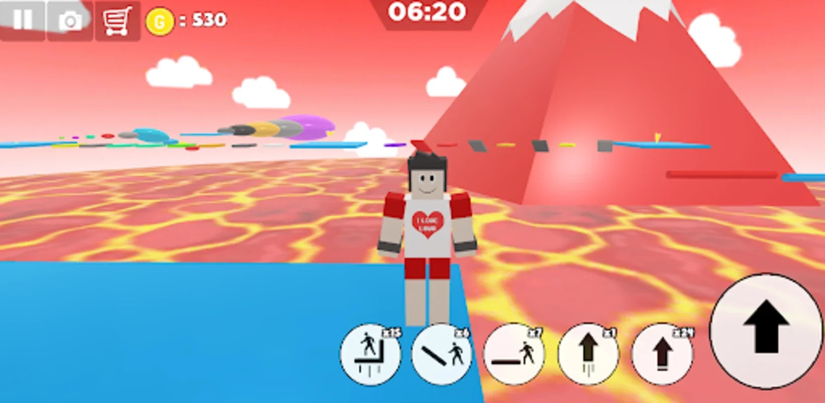 Parkour escape Volcano Lava for Android - Thrilling Adventure