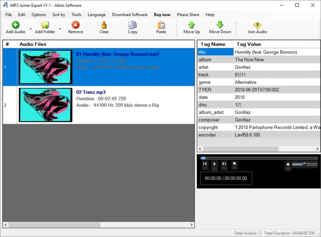 MP3 Joiner Expert for Windows - Merge MP3 Files Easily