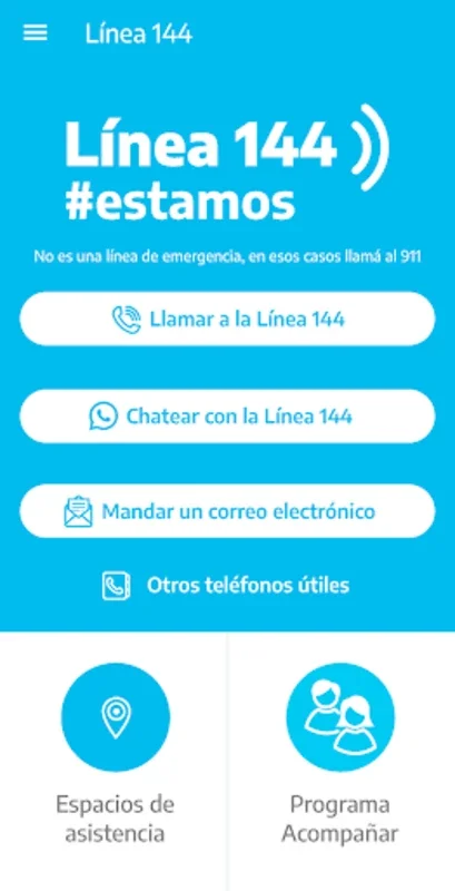 Linea144 for Android: Immediate Gender Violence Support