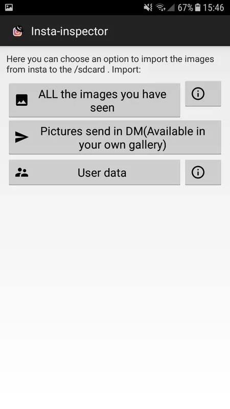 Insta-inspector for Android: Download Instagram Content