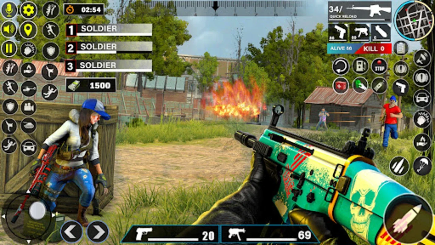 Legend Fire: Battleground Game for Android - Intense FPS Arena