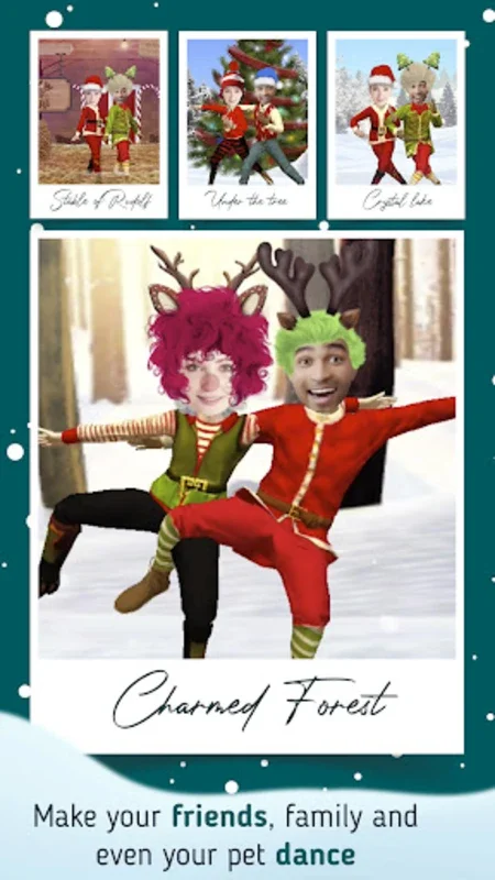 Your Christmas Face Dance for Android - Fun Festive App