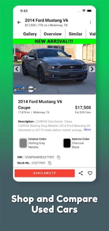 VIN Check Report for Used Cars for Android - Informed Buying