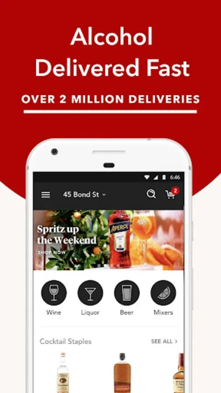 Minibar Delivery: Get Alcohol for Android - Convenient Alcohol Delivery