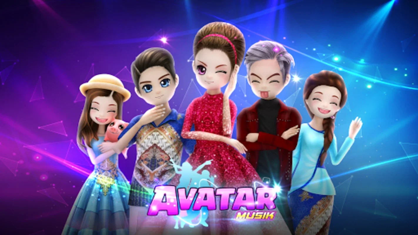 Avatar Musik INDO for Android - Engaging Social Dance Game