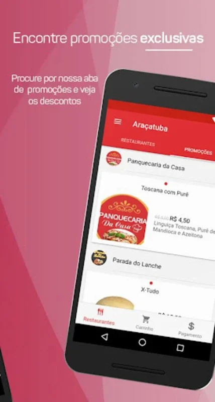 appedidos for Android - Simplify Food Ordering