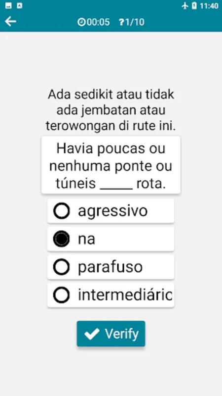 Indonesian - Portuguese for Android: Efficient Language Learning