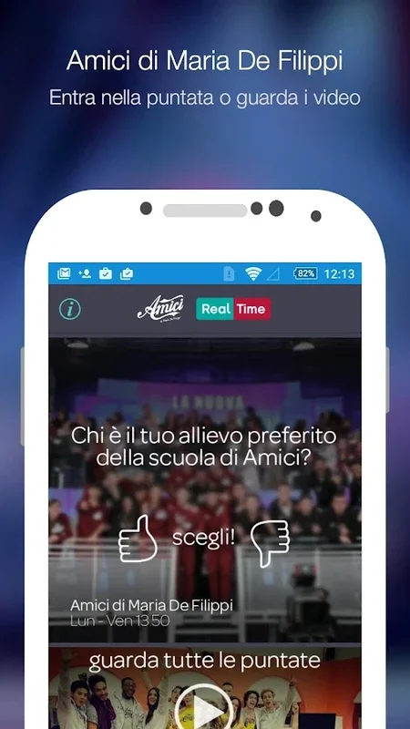 Amici Real Time for Android - Real-Time Experiences