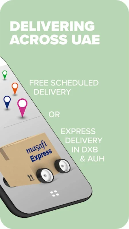 Masafi - Water Delivery for Android - No Downloading Required