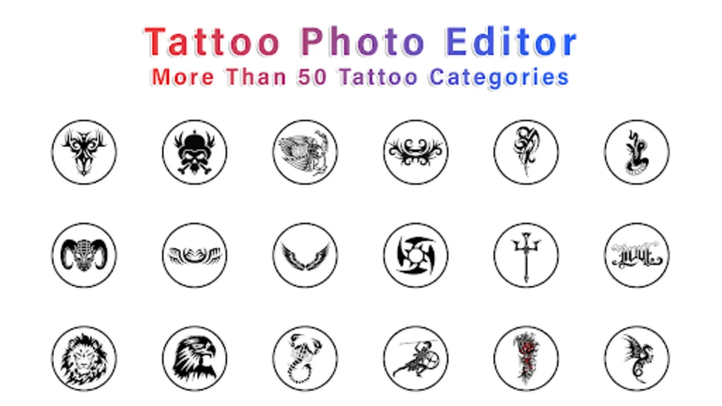 Tattoo Photo Editor for Android - Create Virtual Tattoos on Photos