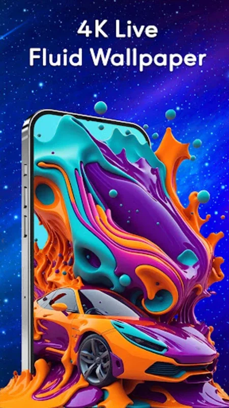 Magic Fluid for Android - Elevate Your Device with Interactive Live Wallpapers