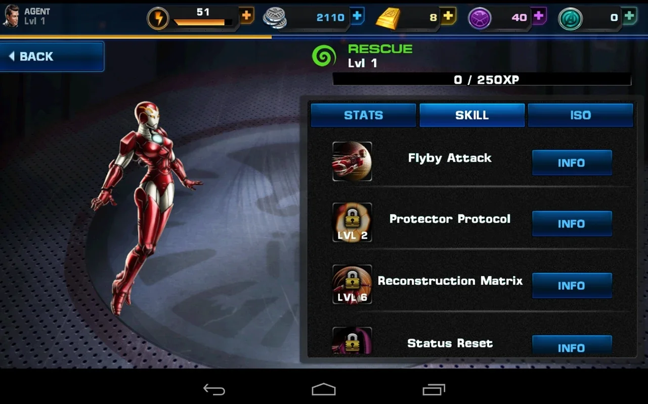 Avengers Alliance on Android - Battle Against Evil