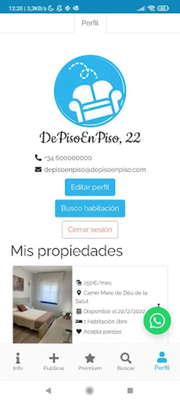 De Piso en Piso - Habitaciones for Android: Find Your Ideal Flatshare