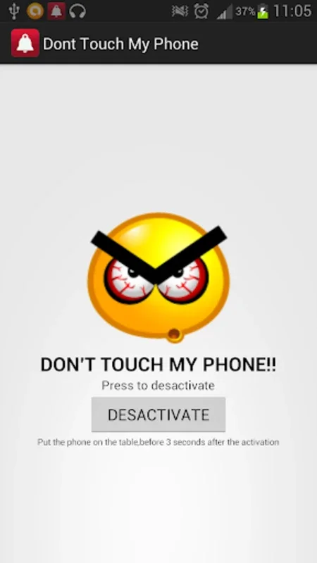 Dont Touch My Phone for Android - Protect Your Phone