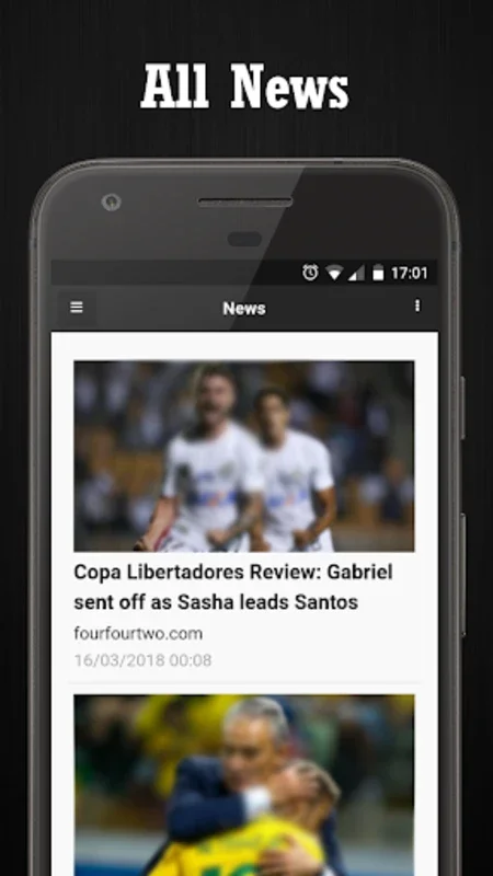 Santos Brazil News for Android: Comprehensive Santos FC Updates