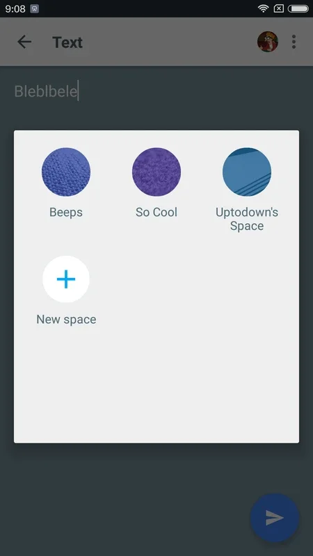 Spaces - Small Group Sharing for Android: Effortless Group Sharing