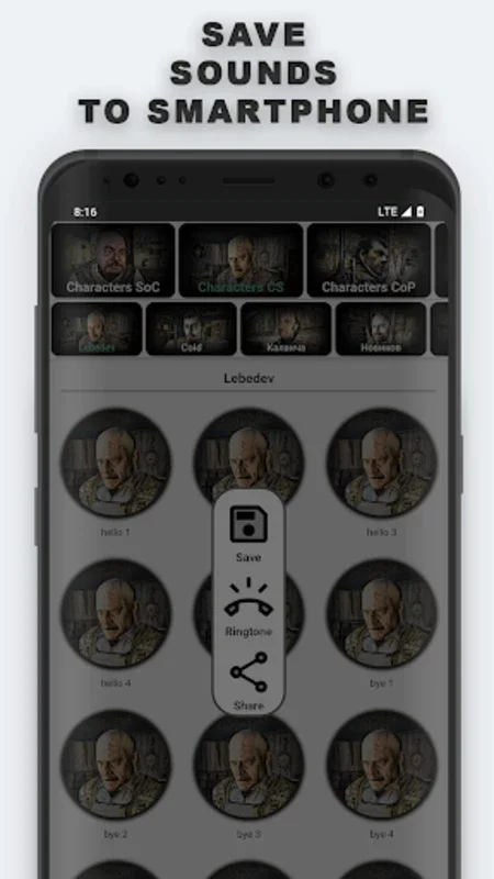 Stalker Soundboard for Android - Immersive Game Sounds