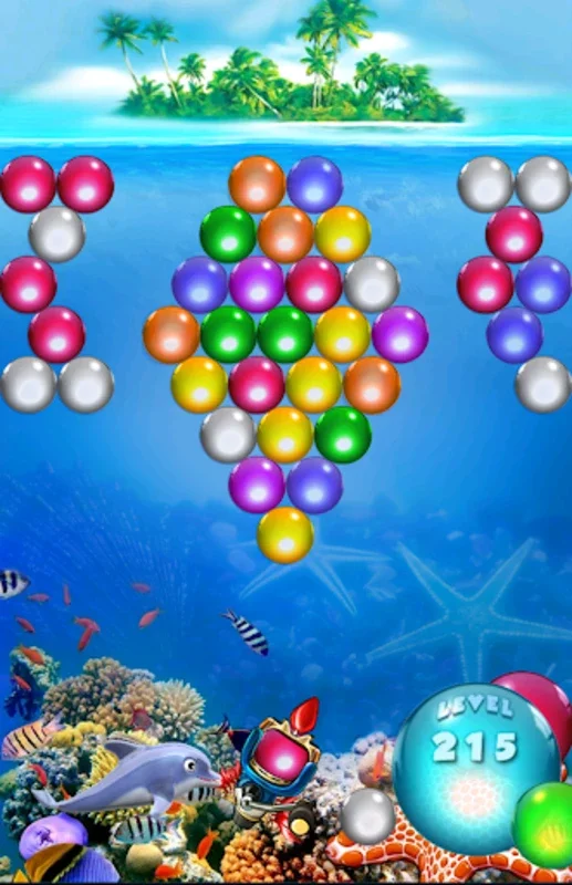 Dolphin Bubble Shooter for Android - Engaging Underwater Fun