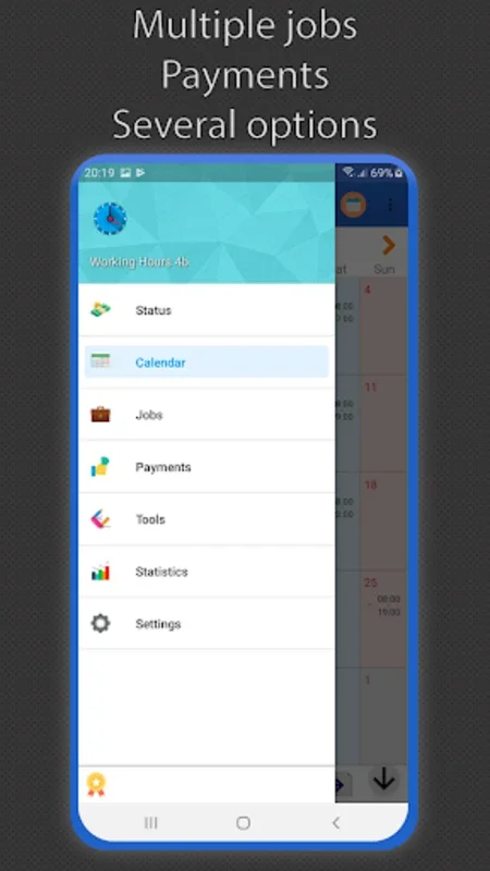 Working Hours 4b for Android - Manage Work Hours Easily