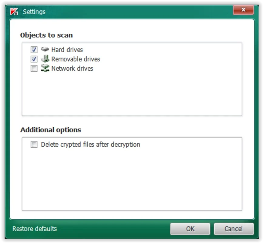 Kaspersky ScatterDecryptor for Windows - Virus Removal