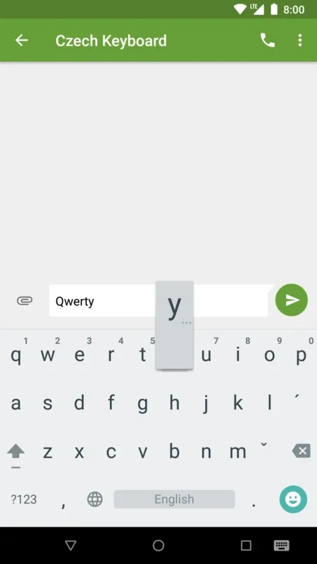 Czech Diacritic Keyboard for Android: Accurate Typing